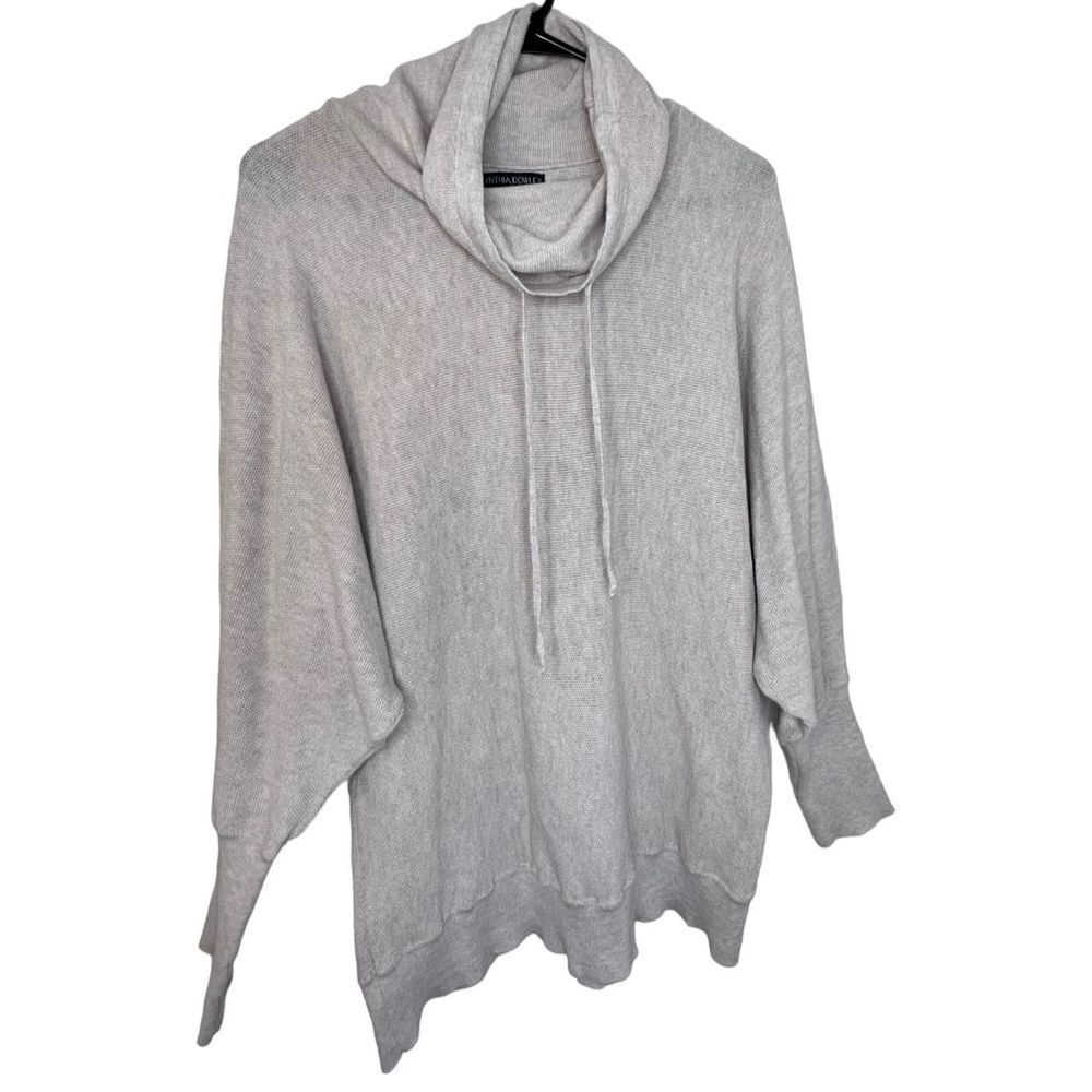 Cynthia Rowley Lightweight Tan Oversized Sweater